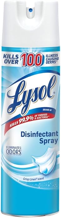Lysol Disinfectant Spray, Crisp Linen, 19oz