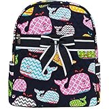 Ocean Themed Prints NGIL Quilted Backpack