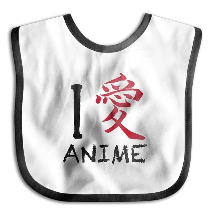 Amazoncom Joyjun I Love Anime In Japanese Waterproof Bibs Cute Amazoncom Joyjun I Love Anime In Japanese Waterproof Bibs Cute