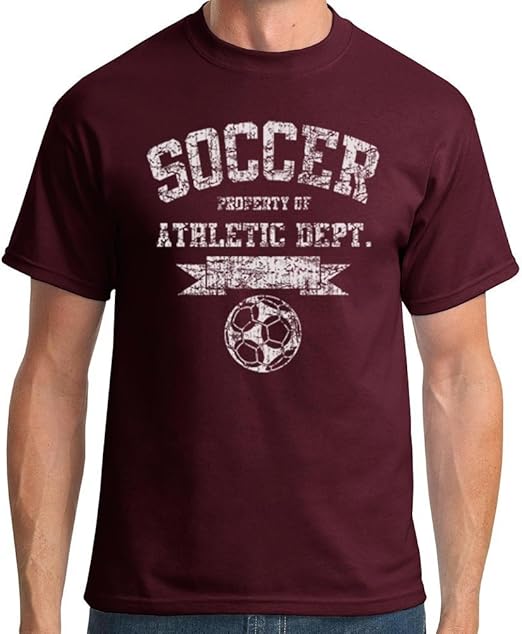 TshirtsXL Men's Soccer Athletic Dept. Graphic TShirt