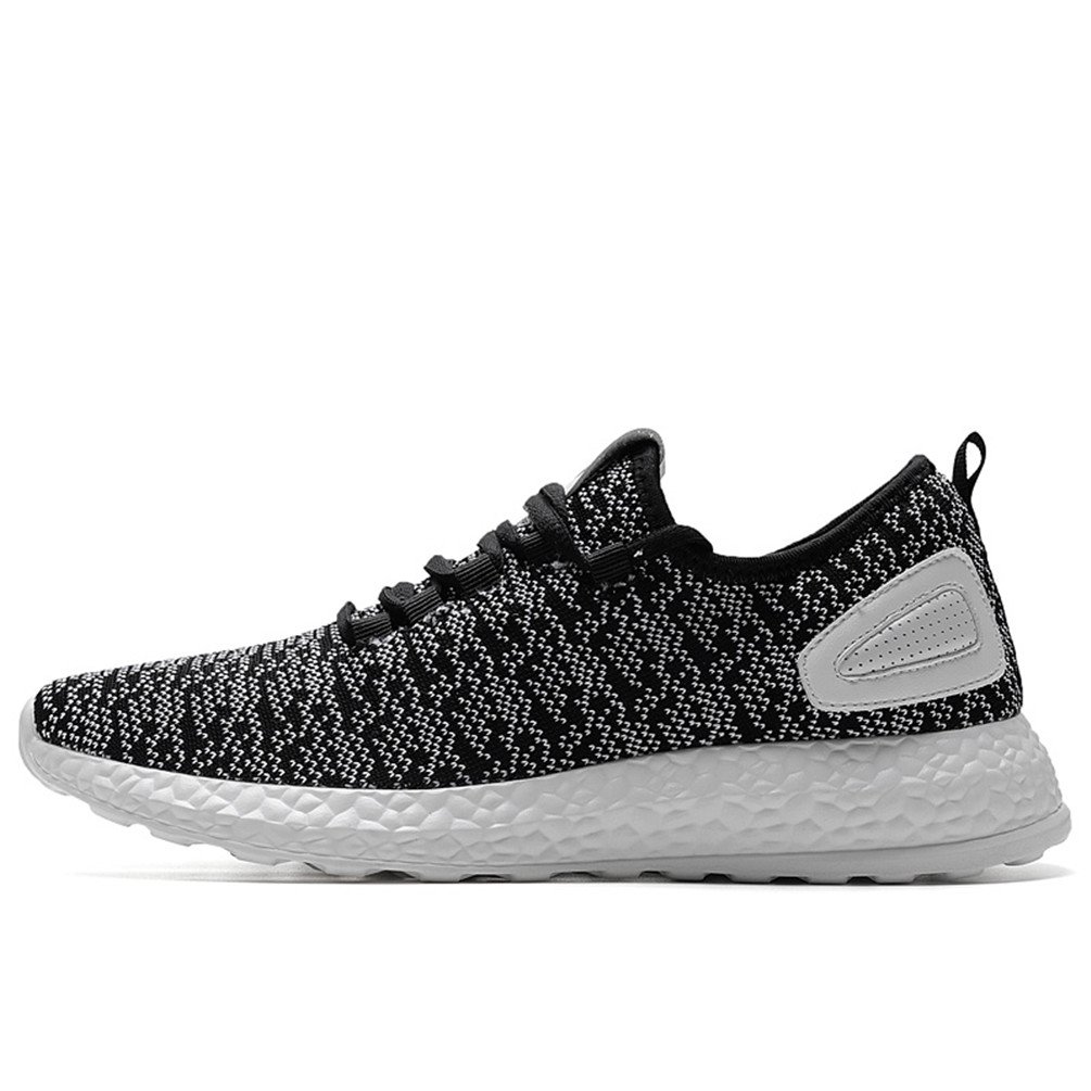 Sherry Love Women Sports Sneakers Running Shoes With Lightweight Breathable Comfortable and Soft Function-Black and White-41 EU