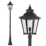 Luminzone Outdoor Lamp Post Light, Waterproof
