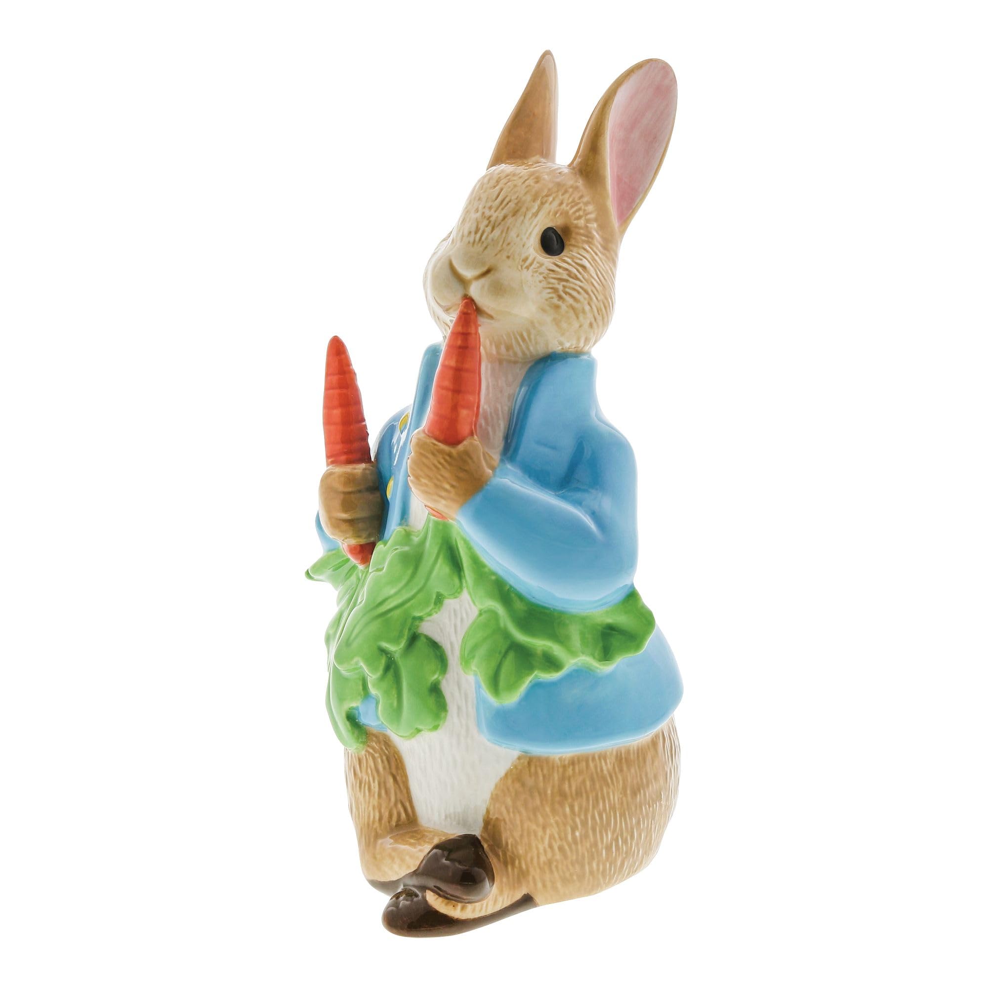 Beatrix Potter Peter Rabbit W Radish Figurine