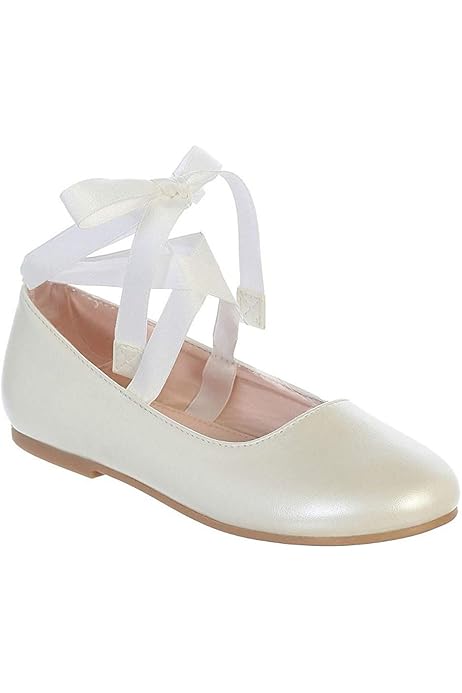 flat shoes with tie around ankle