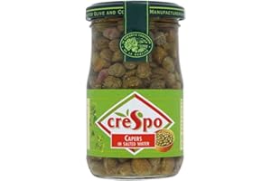 Crespo Capers in Salted Water (198g) - Pack of 6