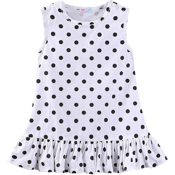 Amazon.com: Carter's Baby Girls' Sleeveless Jersey Dress (9 Months, White):  Clothing, Shoes & Jewelry