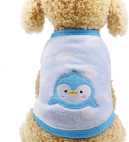 Shutianle 12 Couleurs Dessin Animé Chiot Gilet Vêtements