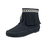 The Doll Maker Fringe Ankle Boot - FBA1631705A-10