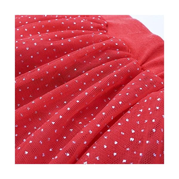 Kollmert Toddler Kid Baby Girl Letter T shirt Tops Princess Skirt Dress Christmas Set - Image 10