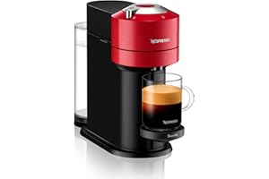 Nespresso Vertuo Next Single Serve Coffee and Espresso Machine by Breville, Cherry Red