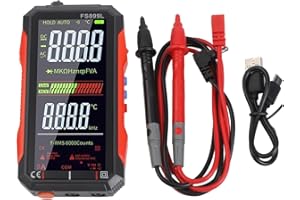 Startbuymore Digital Multimeter Tester, Rechargeable Smart Digital Multimeter, Fully Automatic Digital Display Multimeter Tester for Home and Industrial Electrical Issues(FS899S)