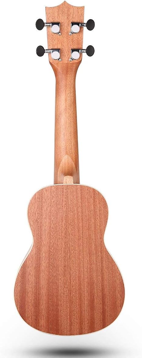 Hricane Ukelele 21 pulgadas de Soprano, guitarra hawaiana, incluye funda