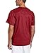 Dickies Men's Gen Flex Solid Stitch V-Neck, Wine, X-Large