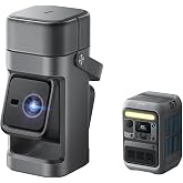 soundcore Nebula P1 GTV Projector with Anker Solix C300 Power Station | 650 ANSI Lumens, 1080P, 20W 2.0 Surround Sound, Dolby Audio, Built-In Gimbal, Auto Adjust, Portable with Carry Handle