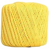 Crochet Thread - Size 3 - Color 43 - Yellow
