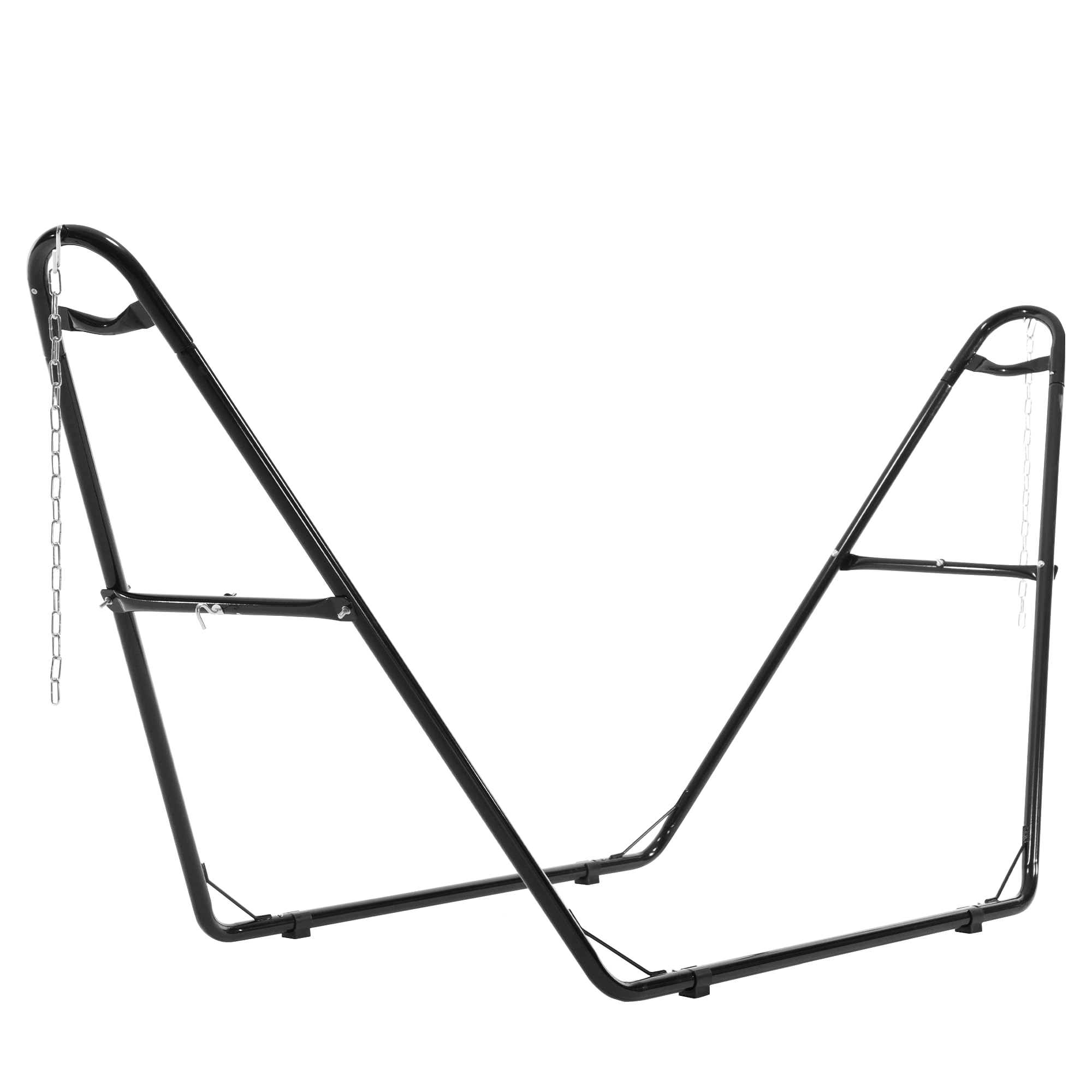 Photo 1 of **PARTS ONLY** DUMOS Universal Double Hammock Stand Only, Heavy Duty Hammock Stands for 2 Person, Steel Stand for Indoor and Outside Garden Backyard Patio Pool Beach