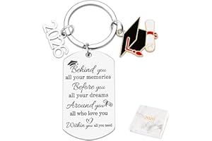 Class of 2026 Graduation Keychain, Senior 2026 Graduation Gifts, Inspirational Gifts for College High School Graduation