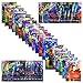 Poke Cards 100Pcs TCG Style Card Holo EX Full Art 59 EX Cards 20 Mega EX Cards 20 GX Cards 1 Energy Card Cards Set (A)