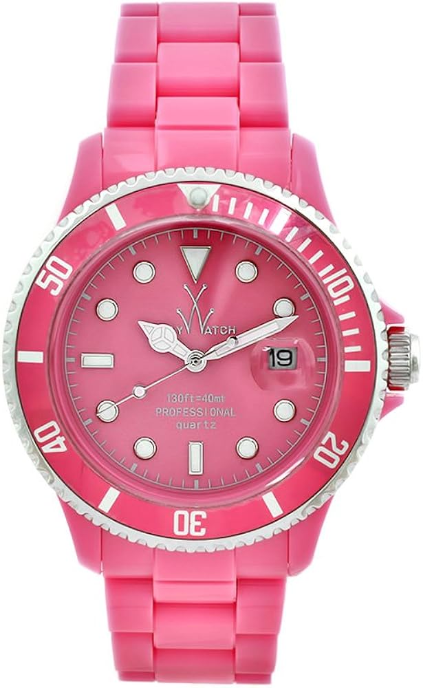 Toy Watch Women's 33006PK Plasteramic Pink Dial and