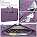 Brinch 15.6-Inch Multi-functional Suit Fabric Portable Laptop Sleeve Case Bag for Laptop, Tablet, Macbook, Notebook - Purple