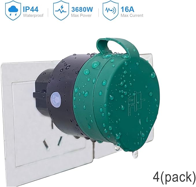 Outdoor Sockets WLAN Smart Steckdose WiFi Stecker Smart Plug Funktioniert mit Amazon