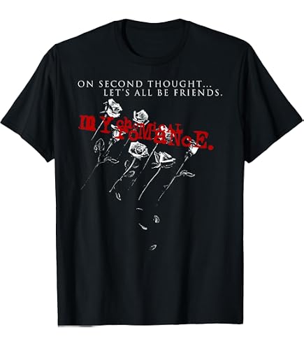 Amazon.com: My Chemical Romance 'MCR Logo' (Black) T-Shirt (small