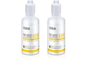 COLBOR High-Density Fog Juice Set, 60ml*2 Fog Juice High Density Odorless Vegetable Glycerin-Based SGS-Certified Fog Fluid Sm