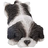 Hi- Line Gift 87710-J Shih Tzu Puppy Sleeping Pet Pals Statue