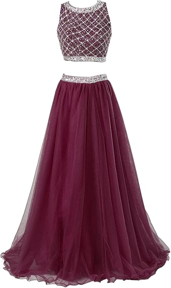 burgundy prom dresses amazon