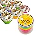 CookArt Silicone Reusable Baking Cupcake Cups Non-Stick 12 Liners Molds 6 Colors