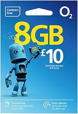 O2 Pay As You Go Sim Card Blue Brand O2 view 1