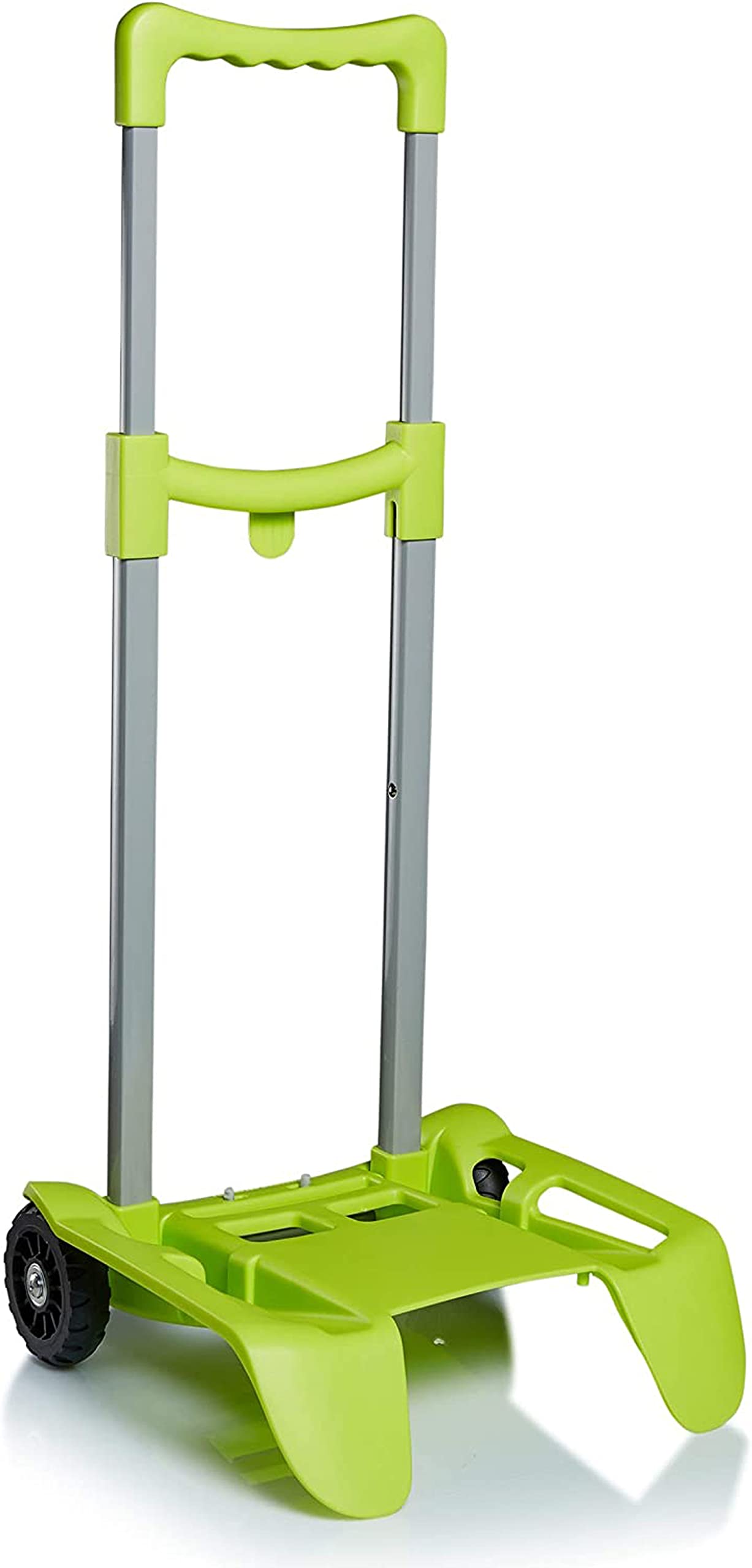 Sj Gang Be Box Plus Backpack Trolley, Green, Elementary and Middle School