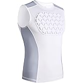 Legendfit Youth Baseball Chest Protector Padded Compression Shirt Support Softball Football Heart Sternum Guard
