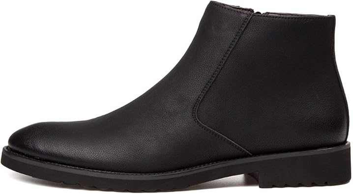 mens black dress boots amazon