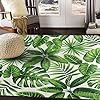 ALAZA Tropical Green Exotic Palm Leaves Area Rug Rugs for Living Room Bedroom 5'3"x4' 61xXG2ME GL. SS100