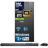 Dell Tower Desktop Computer, Intel Ultra 7 265F, 32GB RAM, 2TB SSD | NVIDIA GeForce RTX 5060 8GB GDDR7, WiFi 6, Windows 11 Pro, Wired Keyboard &amp; Mouse, Gaming&amp;Content Creation PC, ECT1250