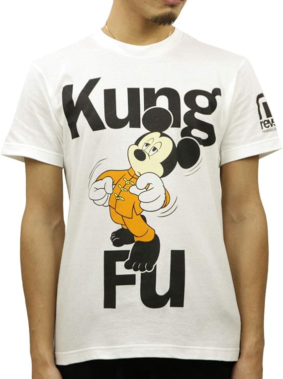 Amazon リバーサル Reversal 正規販売店 メンズ ミッキーマウスデザイン カンフー クルーネック半袖tシャツ Mickey Mouse Kung Fu Teervmky14aw005 Tシャツ カットソー 通販 Amazon リバーサル Reversal 正規販売店 メンズ ミッキーマウスデザイン カンフー クルーネック半袖tシャツ Mickey Mouse Kung Fu Teervmky14aw005 Tシャツ カットソー 通販