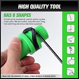 SWANLAKE Pick and Hook Set 6PCS CR-V + CV Shaft Heavy Duty Hooks Gasket Pick Kit view 6