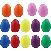 Hordion Adult Egg Shaker Set, 14pcs Professional Percussion Musical Eggs | Adult Maracas Percussion Instruments, Professional Grade