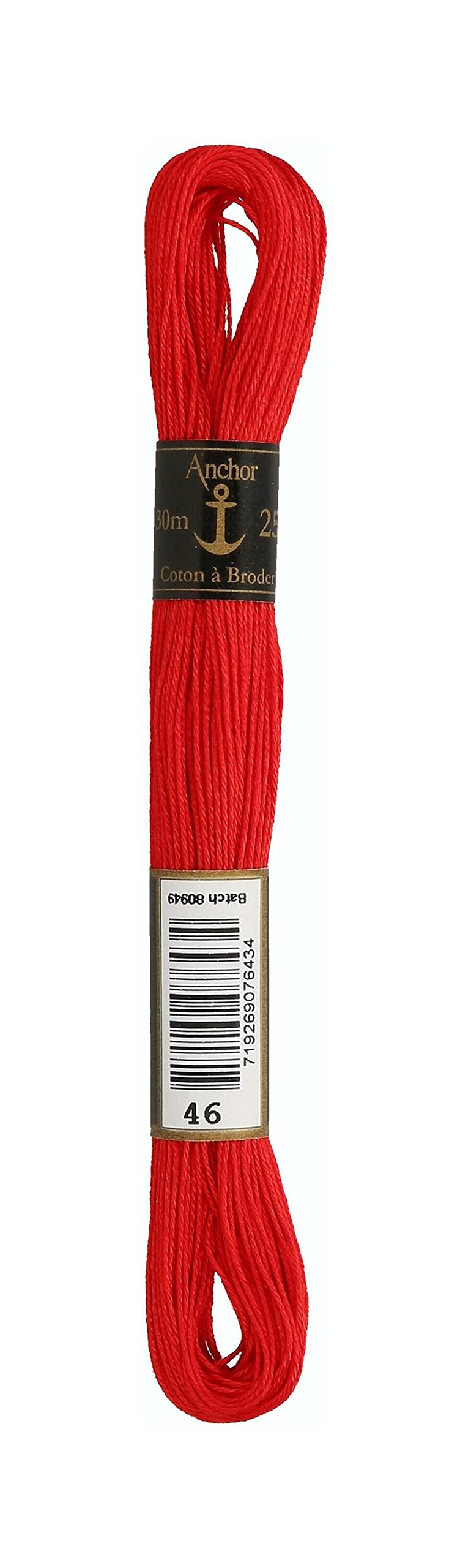 Anchor Embroidery Cotton, 4386025-00046, Colour: 46, Embroidery Threads