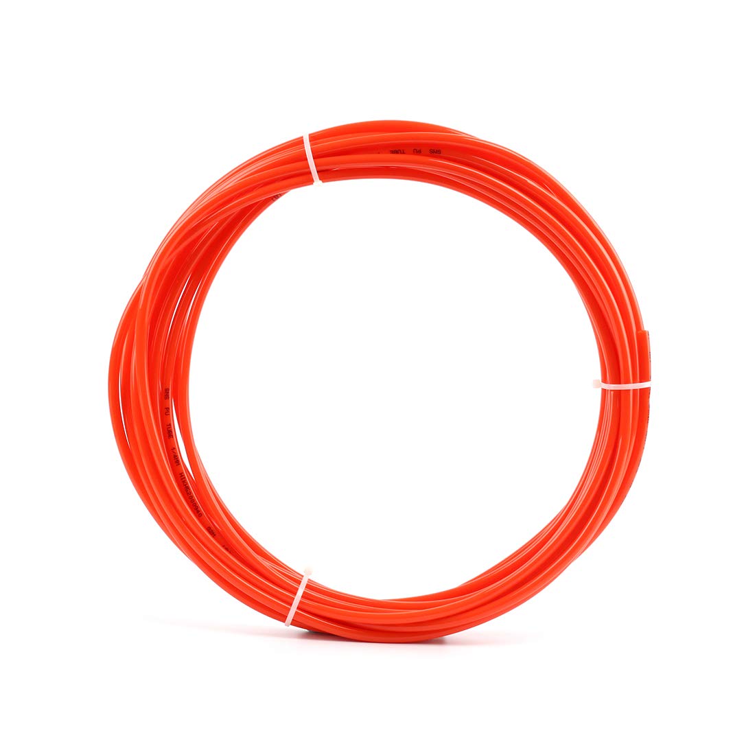 SNS Pneumatic Od 1/4" 10 Meters Red Color PU Pneumatic Air Tubing Pipe Hose for Air line or Fluid Transfer