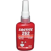 LOCTITE 262 HIGH Strength THREADLOCKER HIGH Strength Liquid - 50 ML