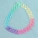 PERFORMA Colorful Vintage Stretch Tattoo Choker Necklace Retro Gothic Punk