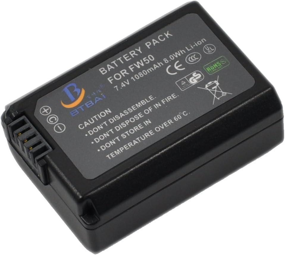 NP-FW50 Battery+Charger AC Single for NPFW50 α Alpha ZV-E10 a3000 a5000 a6000 a6300 A33 A37 A5000 A5100 A6300 A55 ILCE-7 7R A7R 7M II 7S 7M2 ILCE-5000 5100 6000 6300 NEX-3 3A NEX-5 Camera Battery k1a - Image 3