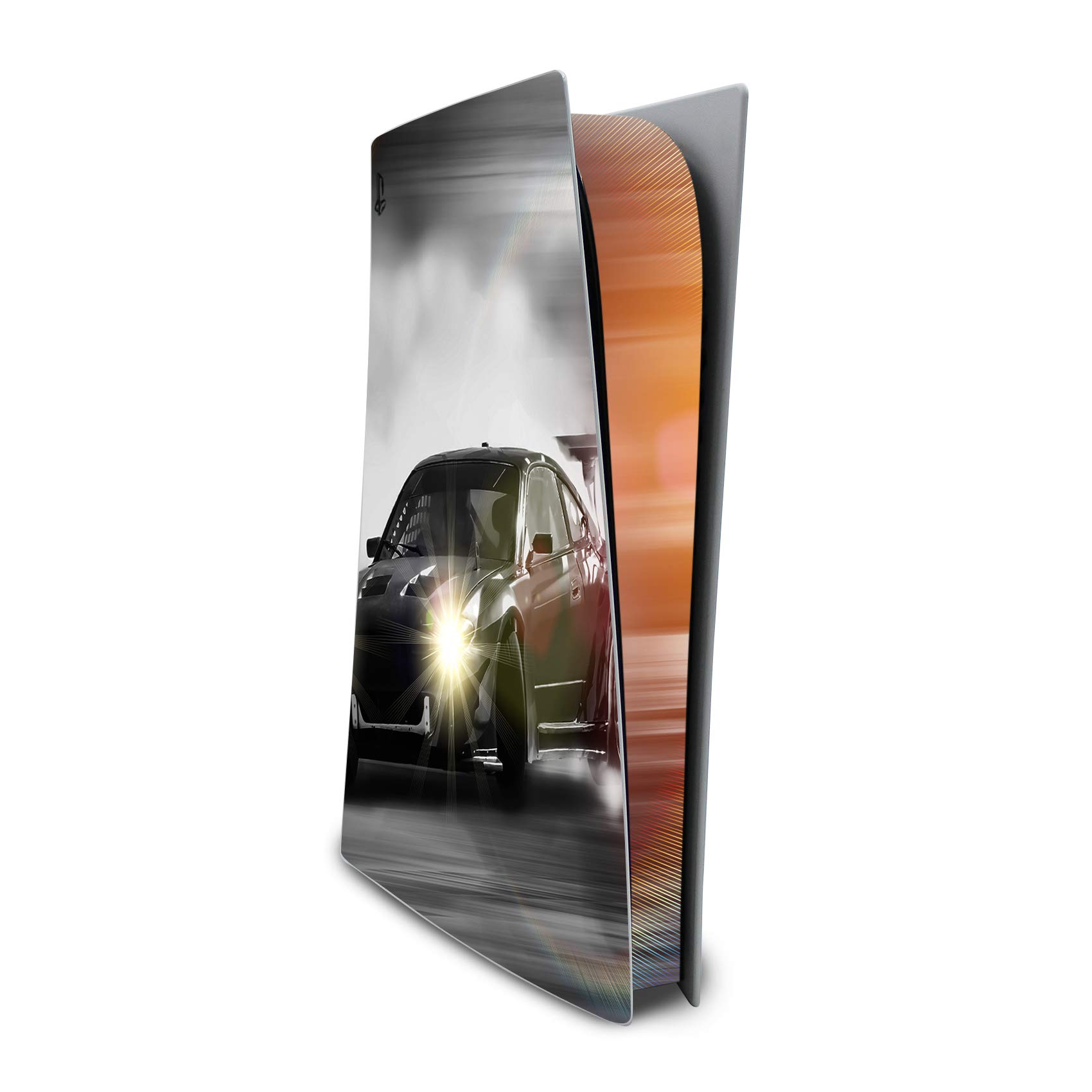 Finest Folia Screen Protector Compatible with PS5 Sticker Case for Games Console Case Sticker Vinyl Film Skin Against Scratches Design Cover RX023 (Digital Edition, No. 33 Drift) — image 1