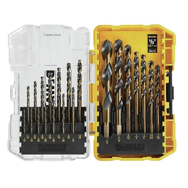 DEWALT DRILL BIT SET, 21 PC HIGH SPEED...