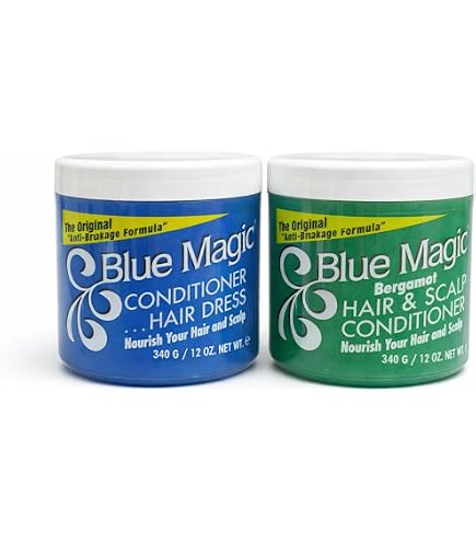 Amazon.com : Blue Magic Conditioner Hair Dress, The Original, 12-Ounce Jar : Beauty & Personal Care