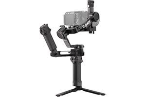 DJI RS 5 Combo, Gimbal Stabilizer for Camera Canon/Sony/Panasonic/Nikon/Fujifilm, Intelligent Tracking, Electronic Briefcase 