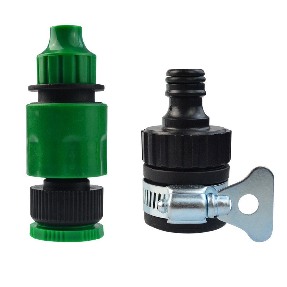 Mifengdaer 94pcs/set Adjustable Micro Irrigation Kit Dripworks Watering Irrigation System Automatic Garden Irrigation Kit Misting Cooling System DIY Patio Watering Kit for Large Garden, Grass, Lawn, Outdoor Plant, Yard, Landscape, Tree 984\