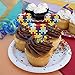 Autism Awareness Diversity Puzzle Pieces Heart Love Cupcake Picks Toppers Decoration Set of 6